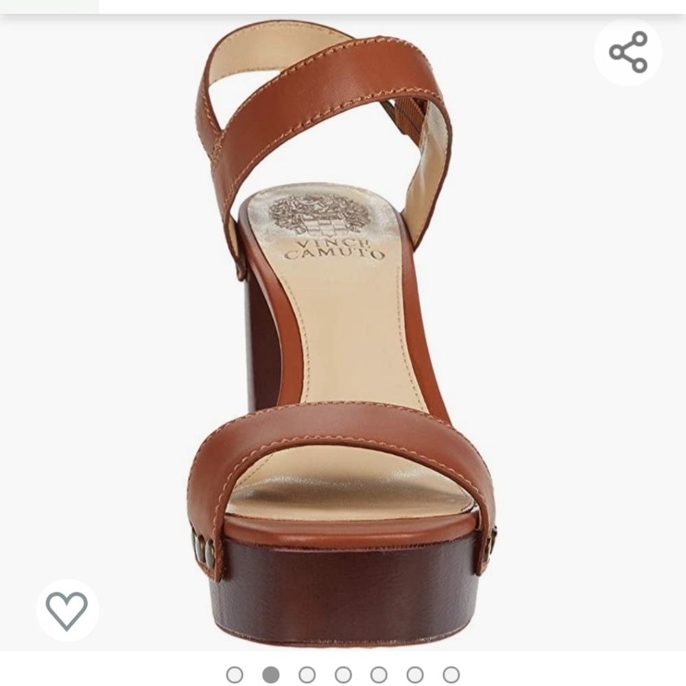 Vince camuto Lethalia Platform Block-Heel Sandals - Picture 5 of 8